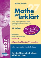 Mathe gut erkl&auml;rt 2027 Basisfach Baden-W&uuml;rttemberg Gymnasium