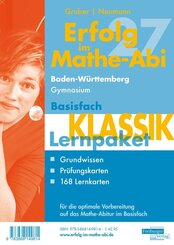 Erfolg im Mathe-Abi 2027 Lernpaket Basisfach 'Klassik' Baden-W&uuml;rttemberg Gymnasium