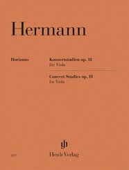 Friedrich Hermann - Konzertstudien op. 18 f&uuml;r Viola
