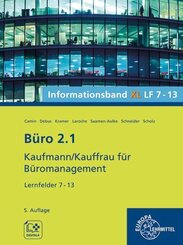 B&uuml;ro 2.1, Informationsband XL, Lernfelder 7 - 13