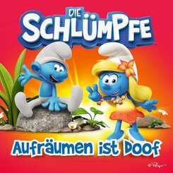 Die Schl&uuml;mpfe - Aufr&auml;umen ist doof,1 Audio-CD