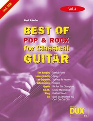 Best of Pop & Rock for Classical Guitar Vol. 4.Vol.4