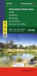 freytag & berndt Wanderkarte WK 013 Nationalpark Donau-Auen, Lobau - Hainburg - Marchegg - G&auml;nserndorf - Bruck an der Leitha 1:50.000