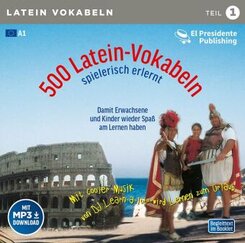 500 Latein-Vokabeln spielerisch erlernt, 1 Audio-CD.Tl.1
