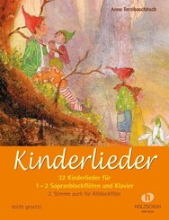Kinderlieder f&uuml;r Sopranblockfl&ouml;te und Klavier