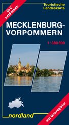 Mecklenburg-Vorpommern, Touristische Landeskarte