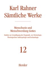 Karl Rahner S&auml;mtliche Werke