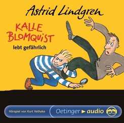Kalle Blomquist 2. Kalle Blomquist lebt gef&auml;hrlich. H&ouml;rspielklassiker,1 Audio-CD