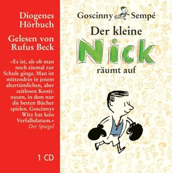 Der kleine Nick r&auml;umt auf,1 Audio-CD