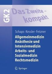 Allgemeinmedizin, An&auml;sthesie und Intensivmedizin, Arbeits- und Sozialmedizin, Rechtsmedizin