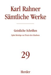 Karl Rahner S&auml;mtliche Werke