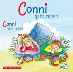 Conni geht zelten / Conni lernt reiten,1 Audio-CD