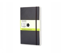 Moleskine soft, Large Size, Plain Notebook
