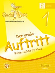 Der gro&szlig;e Auftritt 1 Viola (mit CD).Bd.1