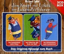 Jim Knopf und Lukas der Lokomotivf&uuml;hrer - H&ouml;rspielbox,3 Audio-CDs