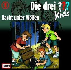 Die drei ???-Kids - Nacht unter W&ouml;lfen,1 Audio-CD