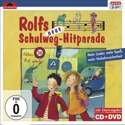 Rolfs neue Schulweg-Hitparade,1 CD-Audio + 1 DVD
