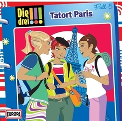 Die drei !!! - Tatort Paris,1 Audio-CD