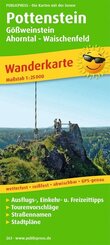 Publicpress Wanderkarte Pottenstein, G&ouml;&szlig;weinstein, Ahorntal, Waischenfeld 1:25.000