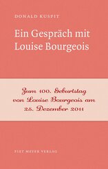 Ein Gespr&auml;ch mit Louise Bourgeois