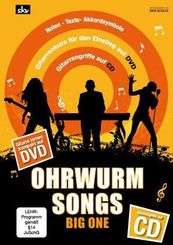 Ohrwurm Songs - Big One, f&uuml;r Gitarre, m. Audio-CD u. DVD