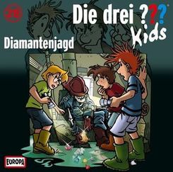 Die drei ???-Kids, Diamantenjagd,1 Audio-CD