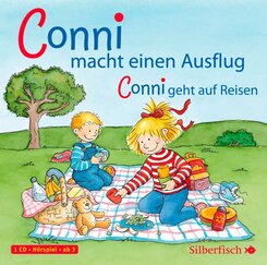 Conni macht einen Ausflug / Conni geht auf Reisen,1 Audio-CD