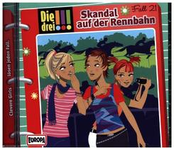 Die drei !!! - Skandal auf der Rennbahn,Audio-CD