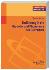 Einf&uuml;hrung in die Phonetik und Phonologie des Deutschen