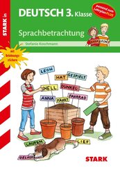 STARK Sprachbetrachtung 3. Klasse - Training Grundschule - Grundwissen, Aufgaben und L&ouml;sungen