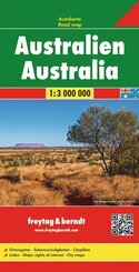 freytag & berndt Stra&szlig;enkarte Australien 1:3 Mio.