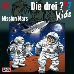 Die drei ???-Kids - Mission Mars,1 Audio-CD