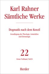 Karl Rahner S&auml;mtliche Werke.Teilbd.1B
