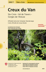 3303T Creux du Van Carte d'excursions