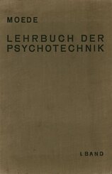 Lehrbuch der Psychotechnik
