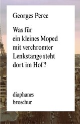 Was f&uuml;r ein kleines Moped mit verchromter Lenkstange steht dort im Hof?