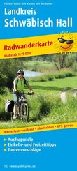 Publicpress Radkarte Landkreis Schw&auml;bisch Hall 1:75.000