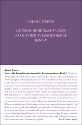 Esoterische Betrachtungen karmischer Zusammenh&auml;nge.Bd.5