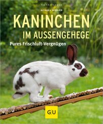 Kaninchen im Au&szlig;engehege