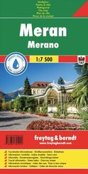 freytag & berndt Stadtplan Meran 1:7.500