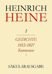 Gedichte 1812-1827. Kommentar, 2 Teile