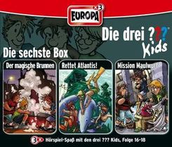 Die drei ???-Kids.Box.6,3 Audio-CDs