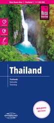 Reise Know-How Landkarte Thailand (1:1.200.000). Thailande. Tailandia