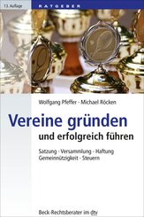 Vereine gr&uuml;nden und erfolgreich f&uuml;hren