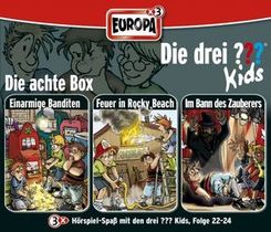 Die drei ???-Kids, 3er Box.Box.8,3 Audio-CDs