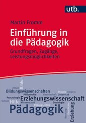 Einf&uuml;hrung in die P&auml;dagogik