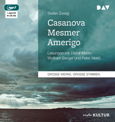 Casanova - Mesmer - Amerigo,1 Audio-CD, 1 MP3