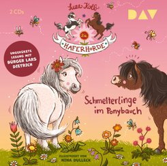 Die Haferhorde - Schmetterlinge im Ponybauch,2 Audio-CD