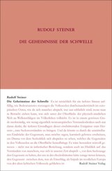 Die Geheimnisse der Schwelle