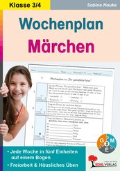 Wochenplan M&auml;rchen 3/4